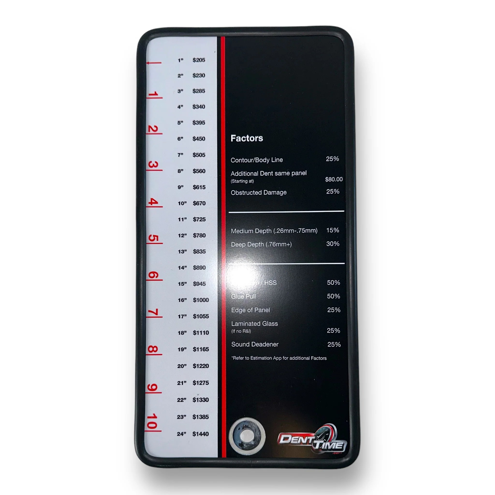 12"  Dent Time's Line Yellow Board - Image 5