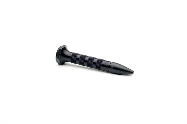 3" Black Aluminum Knock Down