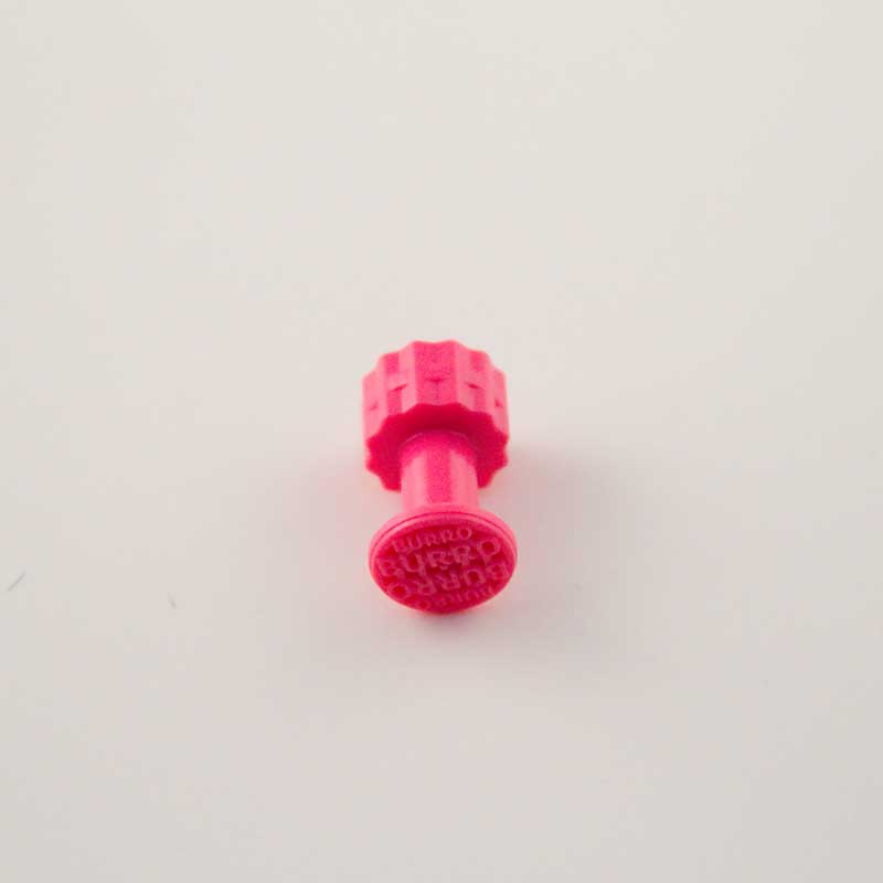 Burro PINK SERIES 12mm diameter/Pink raised grid logo   10 Piece - Image 2